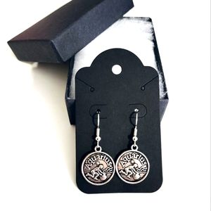 Zodiac Earrings Aquarius